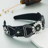 Diadema Homing Tendencia de Moda Europea y Americana Diadema Barroca de Diamantes de Cristal Brillante Cueva para el Cabello Accesorios para el Cabello Retro de Alta Gama para Mujer