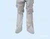 Cubrezapatos desechable médico anti-químico SF película transpirable cubrezapatos recubierto cubierta protectora de aislamiento para pies cubierta para zapatos cubierta para pies
