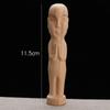 Fornecimento do Fabricante Enfeites Pendentes de Mogno do Ano Animal para Homens e Mulheres, Artesanato em Madeira Esculpida Não Pintada