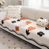 Cojín de Sofá Anti-arañazos de Gato Simple Moderno Nórdico Todas las Estaciones Universal Flor Extranjera Dulce Antideslizante Color Sólido Cubierta de Sofá para Mascotas