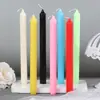 Velas de Colores Largas 25cm Nicho Cena Romántica de Velas Propuesta Confesión Ambiente Velas de Palo Recto Transfronterizo