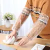 Mangas Desechables Son Impermeables, a Prueba de Aceite, Resistentes al Desgaste, Mangas de Plástico Pe Engrosadas, Mangas de Cocina para Lavar Platos y Hacer Tareas, Mangas Protectoras Resistentes a las Manchas