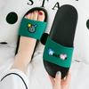 Chinelo Feminino Verão Interior Antiderrapante Casa Sola Macia Uso Externo Plástico Chinelos de Banheiro Desodorante