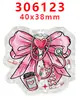 Accesorios Acrílicos de Dibujos Animados con Purpurina Accesorios de Joyería DIY de Resina Parche Pasador de Pelo Pasador de Pelo Gt-Rb-305827