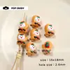 Acessórios DIY Gatinho de Natal Fofo Contas Materiais Artesanais Acessórios de Pingente Materiais Artesanais Acessórios Contas Fofas