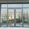 Loja do Fabricante de Pequim Porta Especial KFC Porta de Abertura Plana com Mola de Piso Porta de Vidro para Loja Porta de Vidro com Mola de Piso em Liga de Alumínio