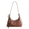 Bolso de axila para mujer, nuevo y moderno estilo retro de otoño 2026, bolso de hombro versátil para el día a día, bolso cruzado para el trabajo