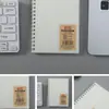 Caderno de Folhas Soltas PP Transfronteiriço, Caderno de Atividades, Caderno de Folhas Soltas Destacável, Caderno Espiral Quadriculado, Bloco de Notas Estudante A5B5