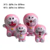 Adornos para decoración de pasteles Doraemon Muñeco Doraemon Decoración de Fiesta Enchufable Set de 4 piezas 6 piezas