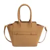 Bolsa de mão simples e moderna com rosto sorridente para o dia a dia de mulheres europeias e americanas, nova moda 2026 bolsa de ombro de grande capacidade, bolsa transversal moderna