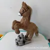 Adornos de Caballo de Paja Hechos a Mano con Temática de Bosque Regalo DIY Decoración Pony Hecho a Mano Creativo Tienda Cultural y Creativa Artículos de Exhibición