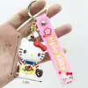 Llavero Sanrio Caja Sorpresa Resina Figura 3D Llavero de Hello Kitty Coche Bolsa Colgante Pequeño Artículo Promocional