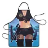 Delantales creativos, peculiares, personalizados, divertidos, sexys para fiestas y entretenimiento, suministro transfronterizo, personalizables