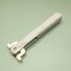 Haste de Mop com Raspar, Mop Plano Lavável à Mão, Acessórios de Haste de Conexão Universal, Placa Inferior da Haste de Substituição com Junta Rotativa