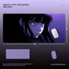 Mousepad, Tapete de Teclado Extra Grande para Computador, Tapete de Mesa Anime, Tapete de Mesa Antiderrapante Especial para Jogos de E-sports para Meninos