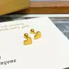Pendientes de Acero de Titanio con Corazón y Perla para Mujer, Cierre de Rosca, Pendientes que No se Caen Fácilmente, Piercings de Oreja, Clavos para Hélice de Oreja, Pendientes Exquisitos