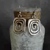 Brincos Pendentes Geométricos Tendência de Personalidade Europeus e Americanos Mais Vendidos Transfronteiriços Brincos Literários Retrô Criativos Personalizados Atacado