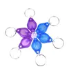 Fábrica atacado roxo 385nm detector de dinheiro lâmpada UV LED chaveiro pingente luminoso presente mini lâmpada tartaruga