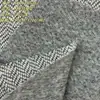 Tejido de punto jacquard de lana de 320G, patrón de espiga, tela para pantalones de invierno, faldas, trajes, chaquetas