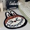 Alfombra de Imitación de Cachemira de Dibujos Animados, Alfombra Refrescante Antideslizante para Dormitorio, Alfombra para Sofá de Sala de Estar, Alfombra de Mesita de Noche para Sala de Estar