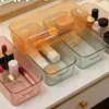 Caja de Almacenamiento para Cosméticos, Organizador de Cajones, Caja Rectangular para Artículos Varios, Caja de Almacenamiento para el Hogar, Caja de Almacenamiento Transparente para Mascotas
