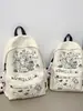 Mochila Estudiante Graffiti Transfronteriza, Mochila Sencilla, Mochila Linda para Niñas, Bolso Escolar para Estudiantes de Primaria y Secundaria, Mochila para Estudiantes Universitarios para Salidas