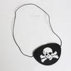 Venta al por mayor Halloween fieltro parche pirata calavera parche decoración accesorios de mascarada Halloween tela de fieltro