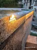Canalón de Aleación de Aluminio con Luz, Canaleta de Lluvia, Canaleta de Recolección de Agua para Aleros de Pared, Marcos de Ventana