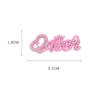 Zuecos de Venta Caliente Transfronterizos DIY Decoración de Hebilla de Flor para Zapato Accesorios Dulces Removibles Diamante Flash de Una Pieza Hebilla para Zapato Pieza Única
