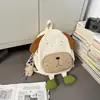 Mochilas Processadas e Personalizadas para Filhotes para Passeios, Mochilas Leves de Desenho Animado, Bolsas de Ombro Casuais e Versáteis de Aparência Premium