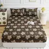 Nuevo Juego de Sábanas, Fundas de Almohada y Protector de Colchón Floral de Tres Piezas, Venta al por Mayor de Textiles para el Hogar Transfronterizo