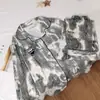 Pijama de Nuevo Estilo para Mujer de Celebridad de Internet, Conjunto de Manga Larga y Pantalón Largo, Ropa de Casa de Imitación de Algodón de Alta Gama, Adecuado para Primavera, Otoño e Invierno, Se Puede Usar Afuera