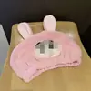 Gorro de baño y secado de pelo para adultos con temática de dibujos animados, absorbente, grueso, secado rápido, toalla de pelo, toalla de pelo de vellón de coral, gorro de baño, turbante para la cabeza
