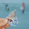 Lindo Mini Velero Gota de Aceite Juguete de Descompresión Regalo de Cumpleaños para Niños Regalo Pequeño Adornos de Decoración para Escritorio del Hogar