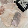 Desejo Puro Lindo Cetim Renda Fenda Alta Sexy Roupa Íntima Feminina 10A Malha Respirável Antibacteriana Calcinha Sem Costura