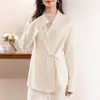 Nuevo Cárdigan de Lana Tradicional Estilo Chino con Botones para Mujer, Abrigo Suéter Holgado Otoño e Invierno 2026, Ropa de Abrigo de Cachemira, Tallas Grandes