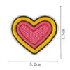 Parches de Animales de Dibujos Animados Bordados por Computadora Termoadhesivos Parches de Bordado Accesorios para Ropa Accesorios de Bricolaje Parches de Tela Bordada