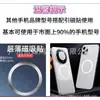 El Nuevo Porta Tarjetas Magnético Magsafe es Adecuado para el Porta Tarjetas Magnético de Cuero para Teléfono Apple y el Porta Tarjetas Trasero para Teléfono Móvil