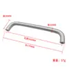 Mango de aleación de aluminio Venta al por mayor de tiradores para armarios, gabinetes, cajones, muebles, puertas de gabinetes, tirador de aluminio de un solo agujero