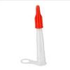 Boquilla para Pegamento de Vidrio, Boquilla para Pistola de Pegamento Duro, Cabezal de Pegamento de Plástico de Silicona, Pegamento sin Clavos, Tapa para Pegamento de Vidrio, Boquilla de Pegamento con Tapa Roja, Impermeable