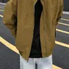 Chaqueta de trabajo corta nueva transfronteriza para hombre, otoño, funcional, tres pruebas, cuello alto, cortavientos, hombro normal, marca americana de tendencia