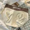 Ropa interior de seda helada sin costuras en bloques de color para mujer, ligera, transpirable, de alta elasticidad, con realce 3D en forma de durazno, bragas tipo triángulo de cintura media que no aprietan para niñas