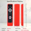 Adecuado para Control Remoto de TV Philips Philips 70Pu 43Pu Yk463 Cubierta Protectora de Silicona Espesada de Silicona
