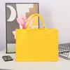 A Bolsa de Feltro Popular do Xiaohongshu Pode Ser Adicionada com o Logotipo Corporativo da Empresa como uma Lembrança, Bolsa Tote de Grande Capacidade, Bolsa Publicitária