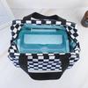 Bolsa Lonchera Portátil para Trabajadores de Oficina y Estudiantes, Bolsillo para Lonchera Portátil de Gran Capacidad, Bolsa de Almacenamiento para Artículos de Aseo y Baño para Hombres y Mujeres