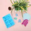 Juego de 8 Moldes de Silicona para Pasteles Star Wars, Charola de Hielo Interestelar, Molde de Chocolate, Postre Creativo para Hornear