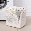 Cesto para ropa sucia de pared cesto de plástico para ropa sucia cesto para guardar ropa almacenamiento colgante para baño venta directa de fábrica de ropa sucia