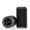 Padrão Nacional Preto Aço Inoxidável 304 Sem Cabeça Soquete Hexagonal Parafuso de Fixação Zinco Preto Parafuso de Máquina Superior M3M4M5M6