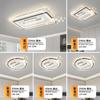 [Selección Estricta] LED Espectro Completo Protección Ocular Ventilador Lámpara de Araña Sin Aspas Habitación Decoración Hogar Iluminación Zhongshan Moderno Simple