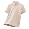 Camisa Polo de Secado Rápido para Hombre para Exteriores, Top Transpirable, Absorbente de Humedad, Casual de Manga Corta para Viajes de Negocios, Senderismo y Montañismo
